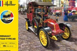 Maquette voiture : Starter Kit : Renault Taxi Type AG - Heller