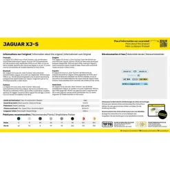 Maquette voiture : Starter kit : Jaguar XJS - Heller