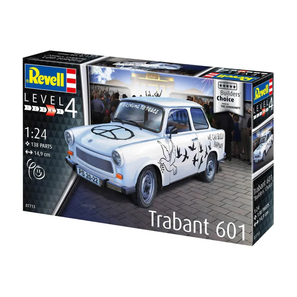 Maquette voiture : Trabant 601S "Builder's Choice" - Revell