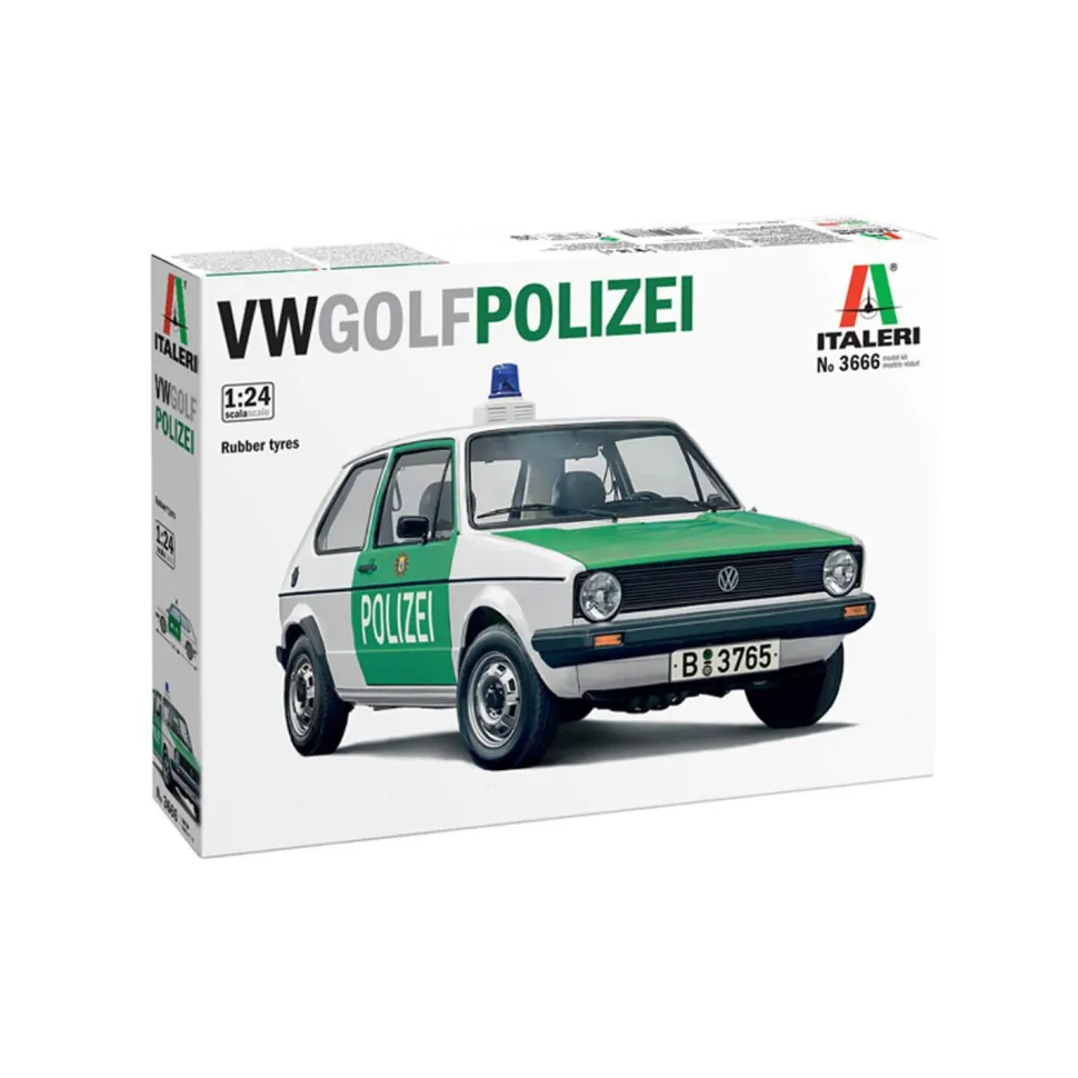 Maquette voiture : VW Golf POLIZEI - Italeri