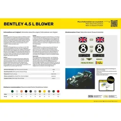 Maquette voiture : Bentley 4.5 L Blower - Heller