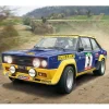 Maquette voiture :Fiat 131 Abarth Rally OlioFiat - Italeri
