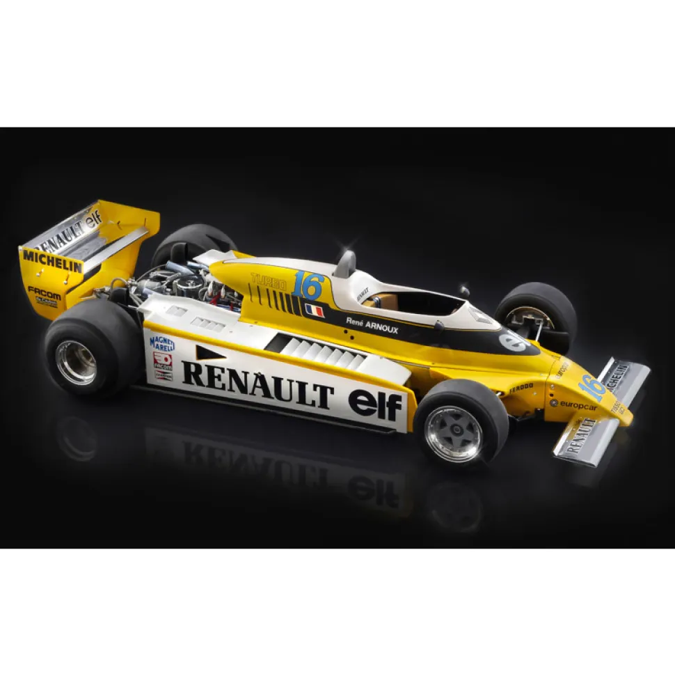 Maquette voiture Formule 1 : Renault RE20 Turbo - Italeri