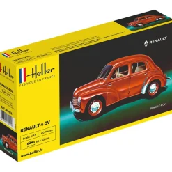 Maquette voiture : Renault 4 CV - Heller