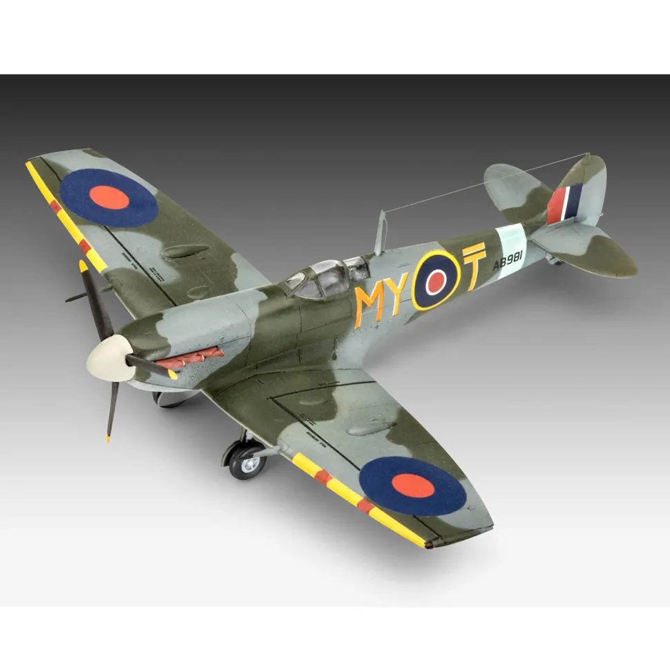 Maquettes avions : Model Set : Messerschmitt Bf109G-10 et Spitfire Mk.V - Revell