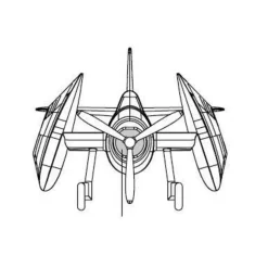 Maquettes avions : Set 4 mini avions TBF AVENGER (pré peints) - Trumpeter