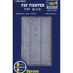 Maquettes avions : Set 6 mini avions F2F Fighter - Trumpeter