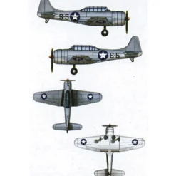 Maquettes avions : Set mini avions Douglas SBD-3 Dauntless - Trumpeter