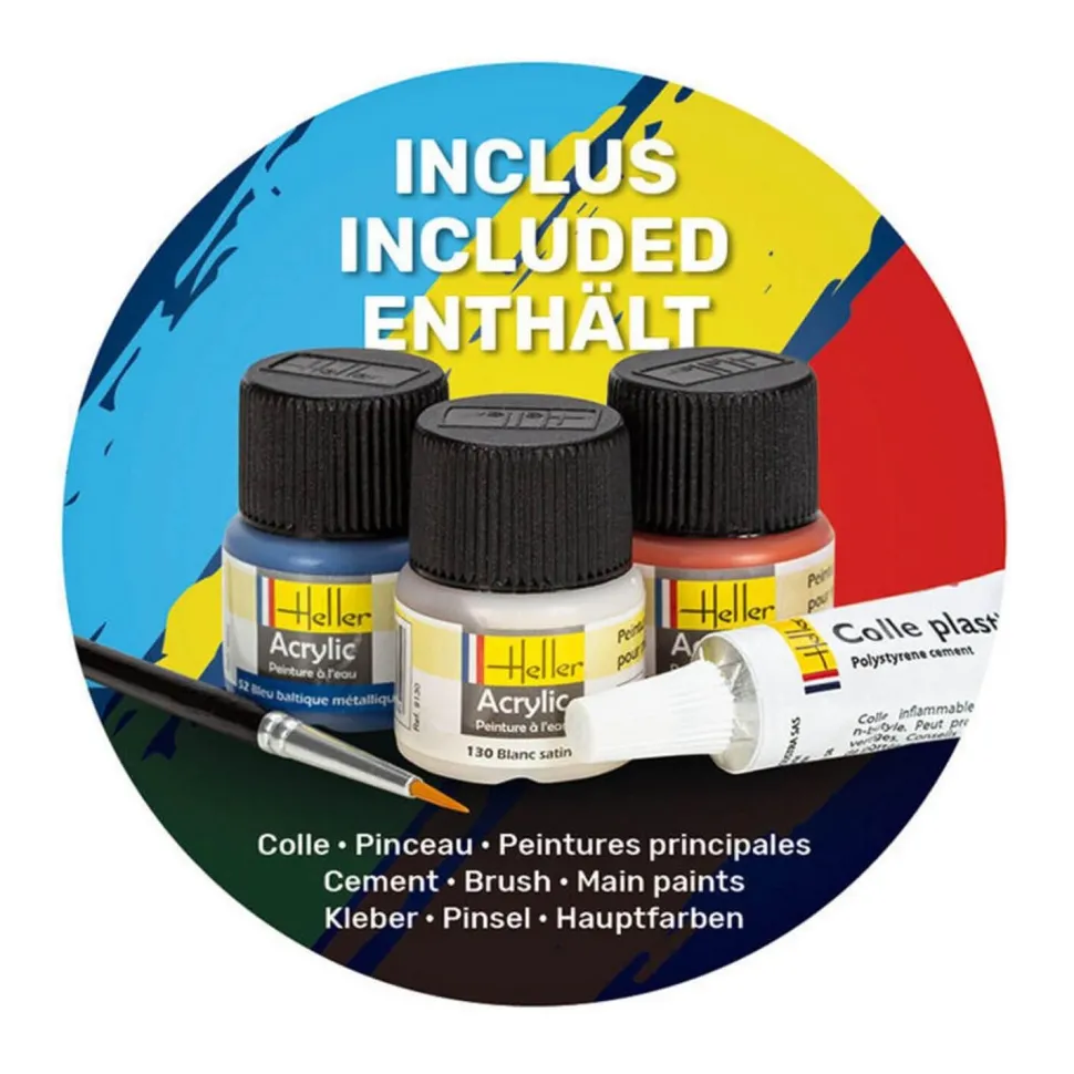 Maquettes Avions : Starter Kit : Normandy Air War - Heller