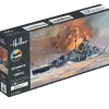Maquettes bateaux : Collection historique : Starter Kit : Bismarck et Tirpitz - Heller