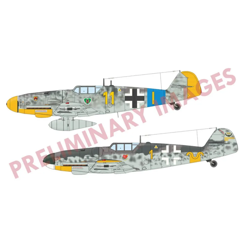 Maquettes Dual Combo Avions Militaires : Gustav pt1 - Eduard