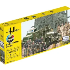 Maquettes et figurines militaires : Starter Kit - Sainte-Mère-Eglise - Heller