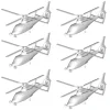 Maquettes hélicoptères : Set de 6 hélicoptères Z-9 chinois - Trumpeter