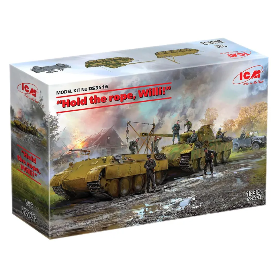 Maquettes militaires : Hold the rope, Willie - ICM