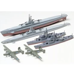 Maquettes sous-marins : US Submarine Gato Class & Japanese Submarine Chaser n°13 - Tamiya