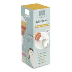 Maracas en bois, Les animaux du monde - Sarah Betz - Vilac