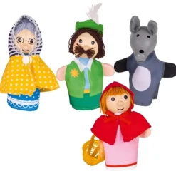 Marionnettes à doigts : Le Petit Chaperon rouge - Goki