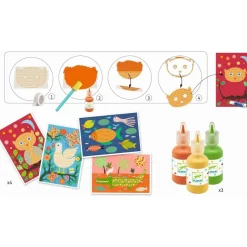 Masking Tape et Peintures : Oh, c'est magique ! - Djeco