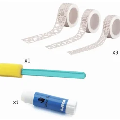 Masking Tape et Peintures : Oh, c'est magique ! - Djeco
