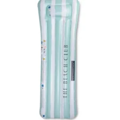 MATELAS AQUATIQUE Rayures vert/blanc - Swim Essentials