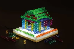 Matériel de construction Playstix transparent, set 105 pièces - Eduplay