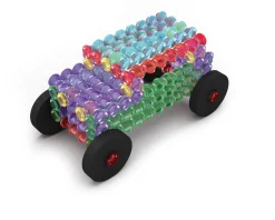 Matériel de construction Playstix transparent, set 105 pièces - Eduplay