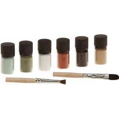 Matériel de modélisme : Set à patiner Pigments colorés - Faller