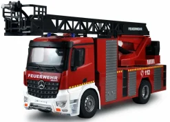 MERCEDES-BENZ AROCS FIRE TRUCK AERIAL LADDER 1/18 RTR - Amewi