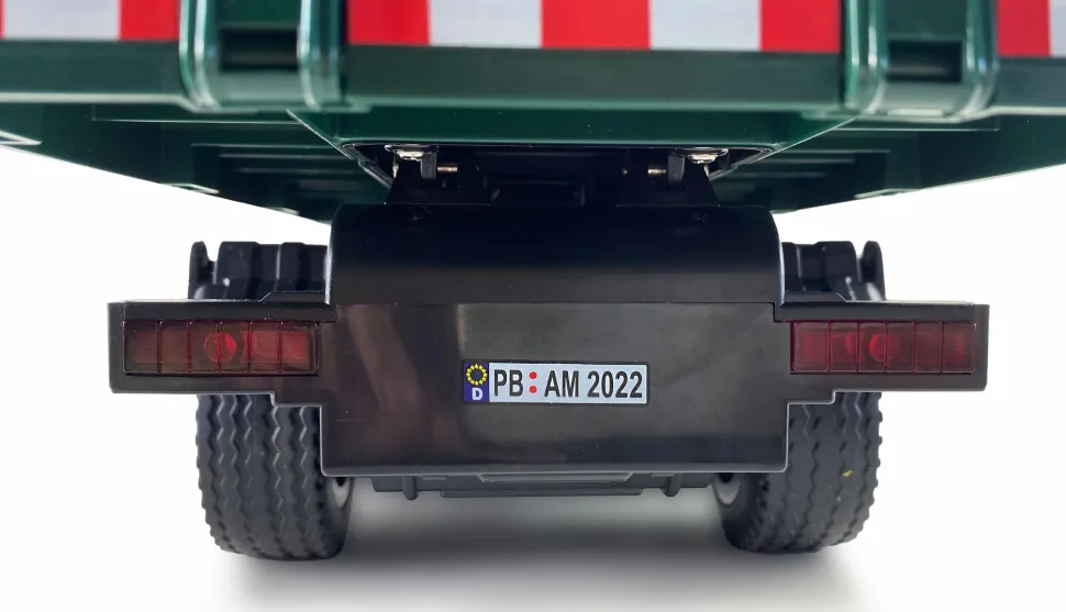 Mercedes-Benz Arocs Licence Camion grue avec benne RTR 1:14 vert - Amewi