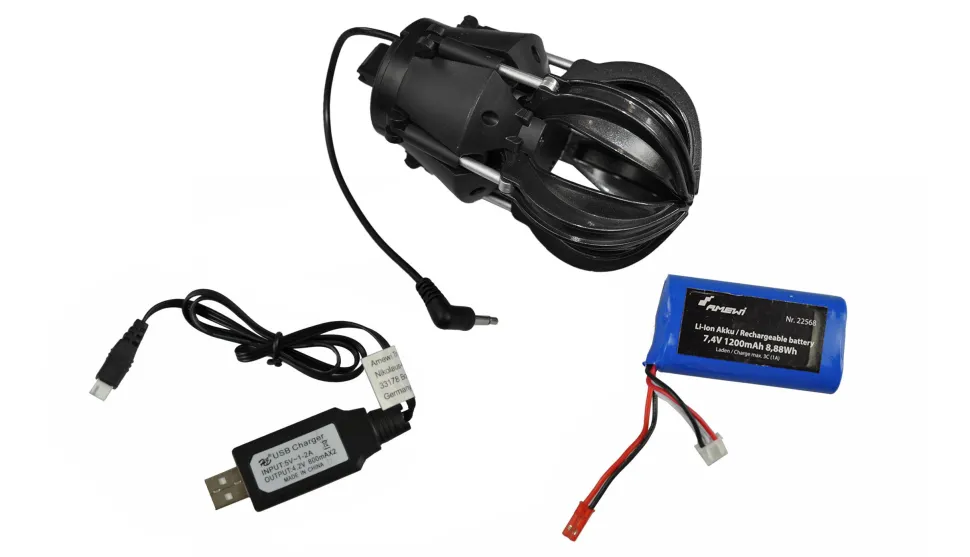 Mercedes-Benz Arocs Licence Camion grue avec benne RTR 1:14 vert - Amewi