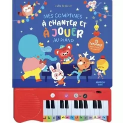 MES COMPTINES À CHANTER ET À JOUER AU PIANO - Editions Auzou