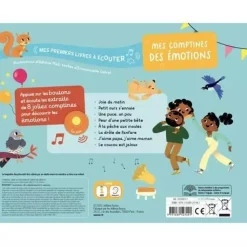 MES PREMIERS LIVRES À ÉCOUTER - MES COMPTINES DES ÉMOTIONS - Editions Auzou
