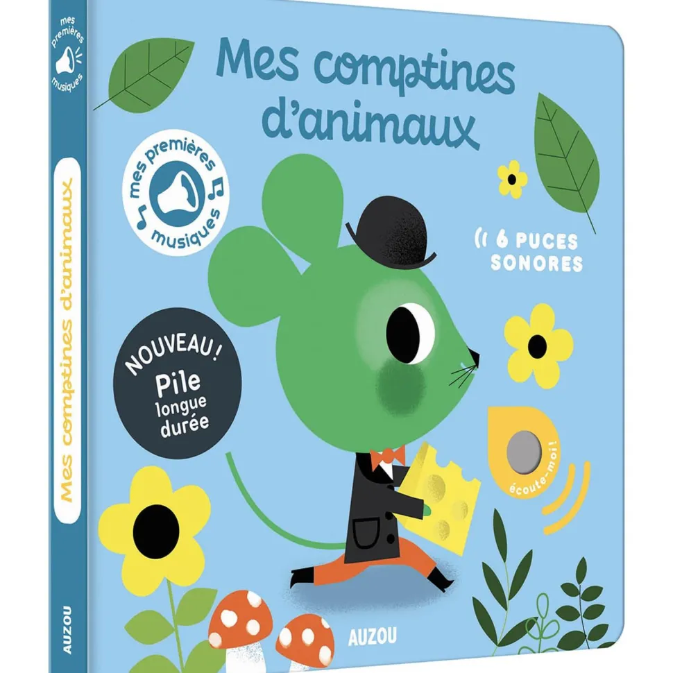MES PREMIERS SONORES - MES COMPTINES D'ANIMAUX - Editions Auzou