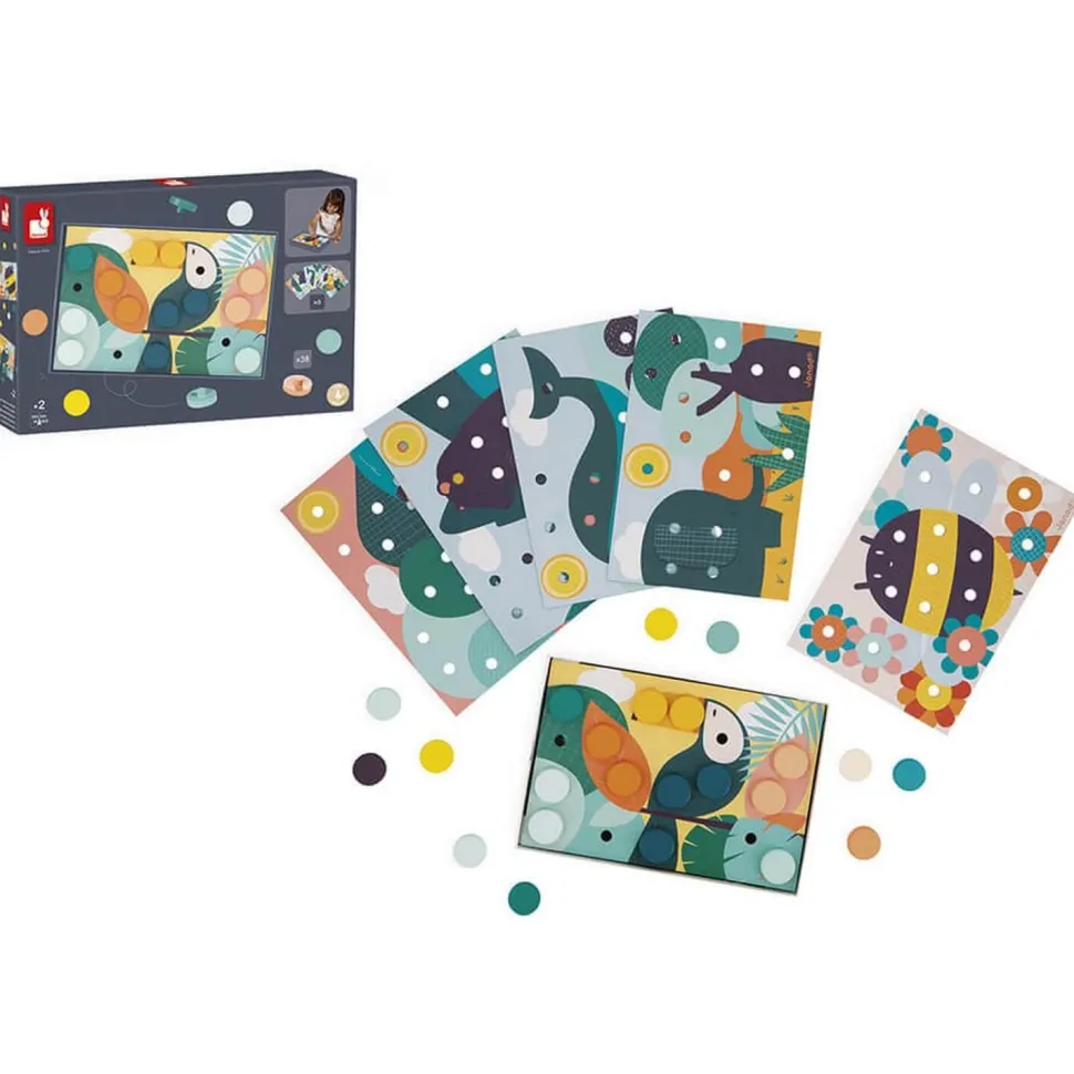 Mes premières mosaïques en bois - Janod