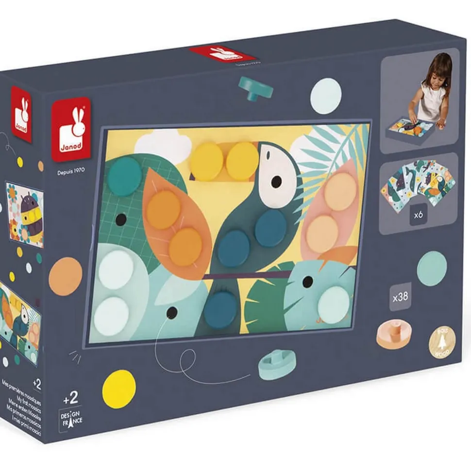 Mes premières mosaïques en bois - Janod