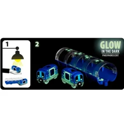 METRO ET TUNNEL PHOSPHORESCENT - Brio