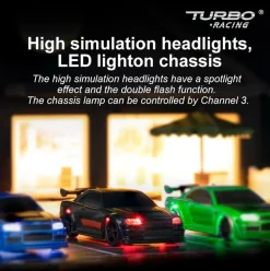 Micro Sport Noire 1/76 Turbo Racing - Turbo Racing