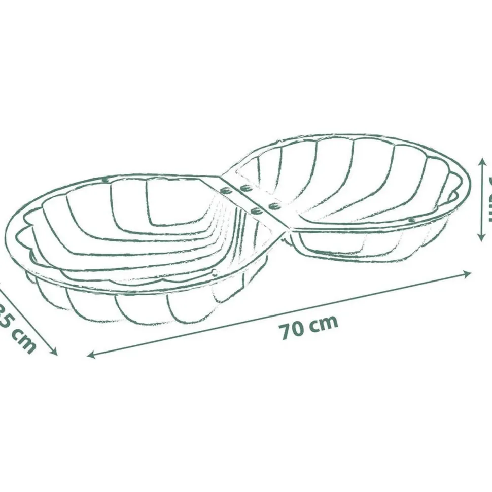 Mini bac à sable garni - Smoby
