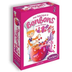 MINI FABRIQUE A BONBONS : saveur Fruits Rouges - Sentosphère