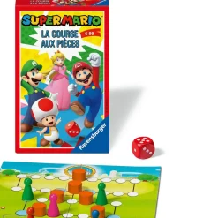 Mini jeu - Super Mario - La course aux pieces - Ravensburger