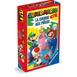 Mini jeu - Super Mario - La course aux pieces - Ravensburger