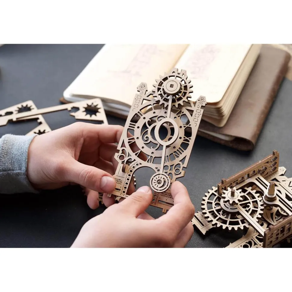 Mini Maquette en bois : Ancienne tour d'horloge - Ugears