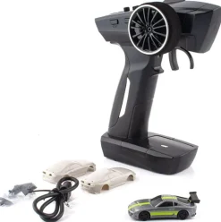 Mini Micro Rally 1/76 Gris/vert Turbo Racing - Turbo Racing