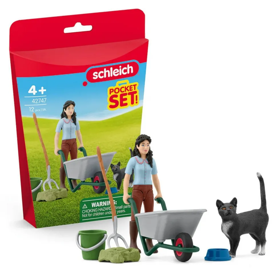 Mini Monde - Emily prend soin des animaux - Schleich