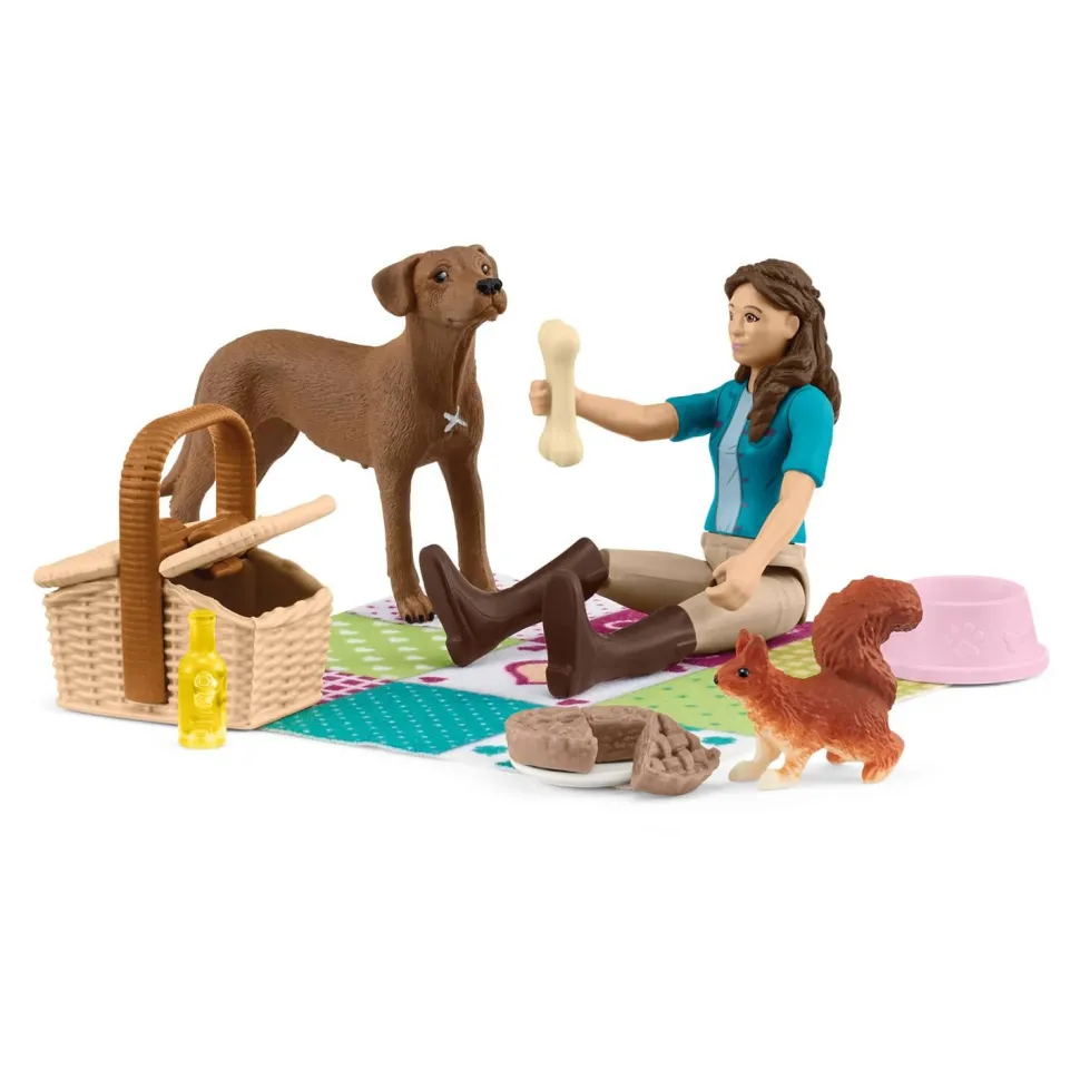 Mini Monde – Lisa prépare son pique-nique - Schleich