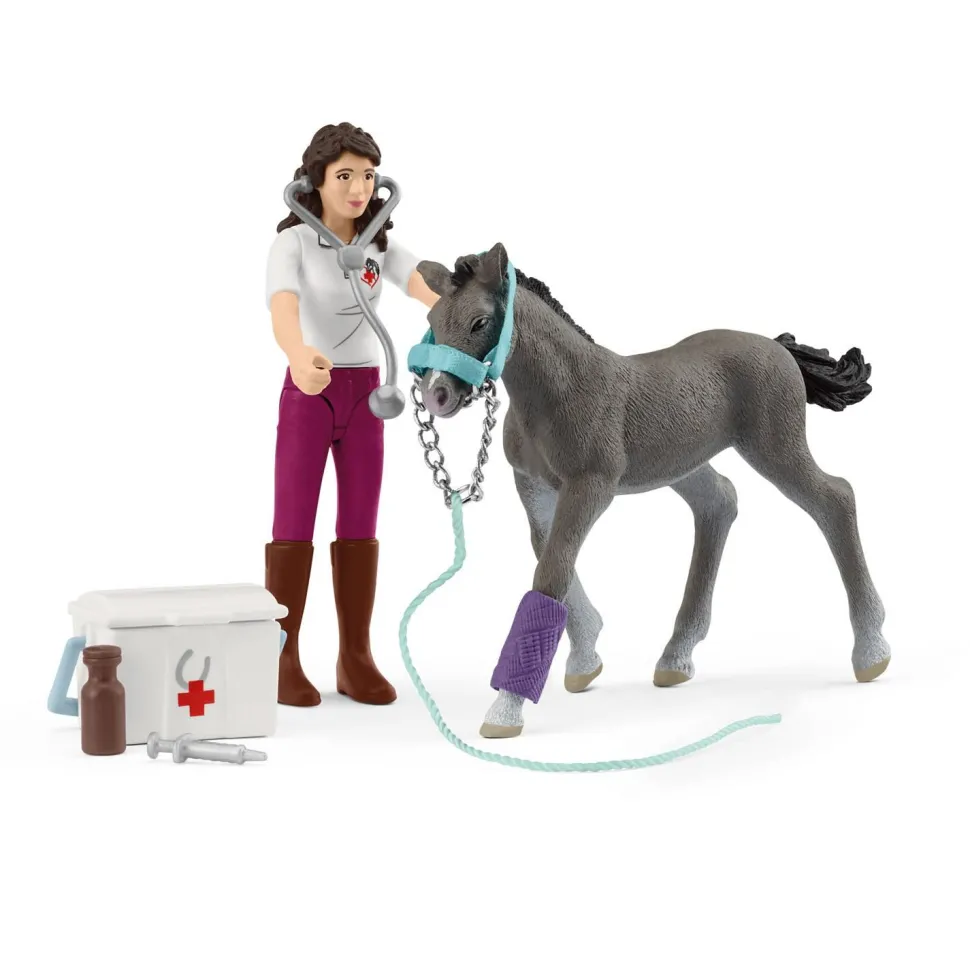 Mini Monde – Mme Kramer et son poulain - Schleich