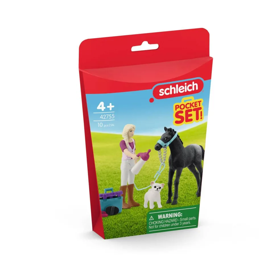 Mini Monde – Sofia soigne son poulain - Schleich