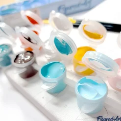 Mini peinture au numéro : Gourmandises - toile tendue sur chassis - Figured'Art