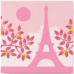 Mini peinture au numéro : Paris au Soleil - toile tendue sur chassis - Figured'Art