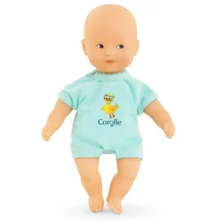 Mini poupon 20 cm : bain bleu - Corolle